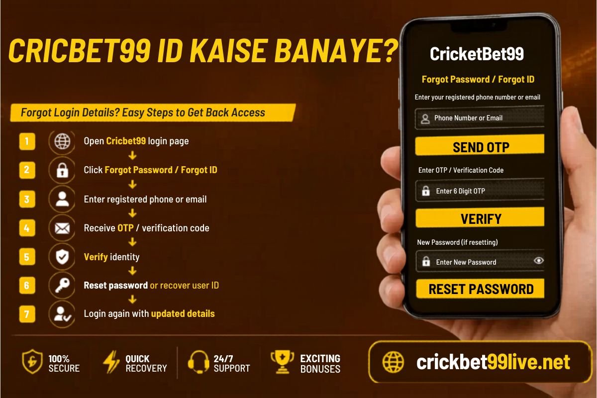 Cricbet99 ID Kaise Banaye