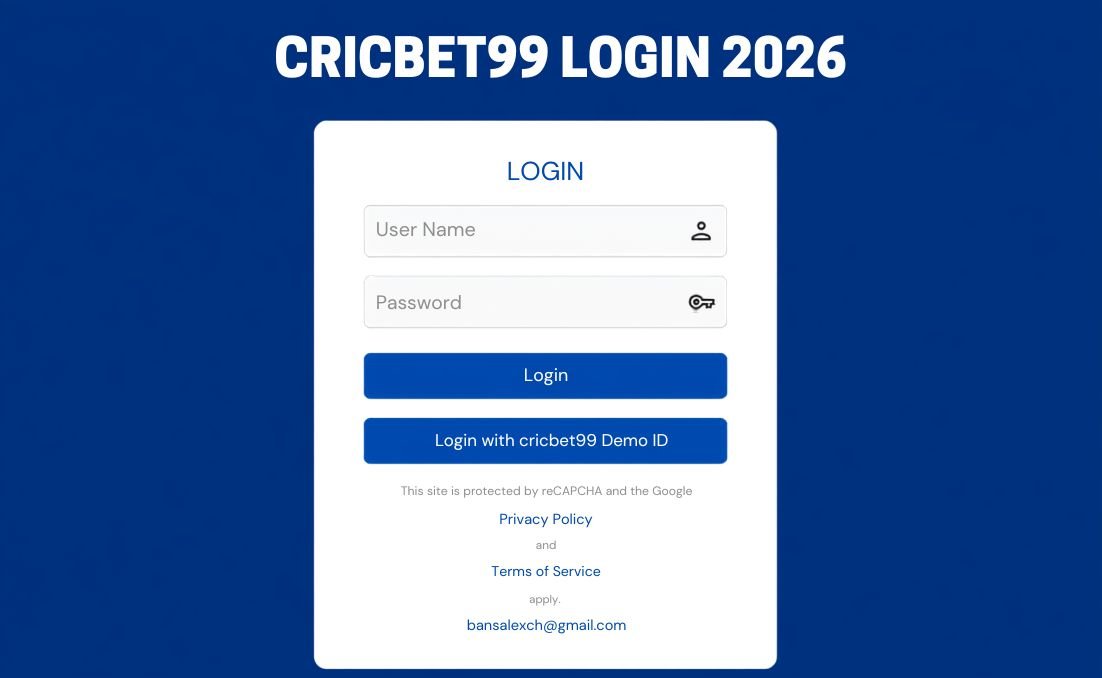 Cricbet99 Login 2026