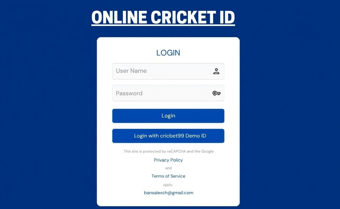 Online Cricket ID