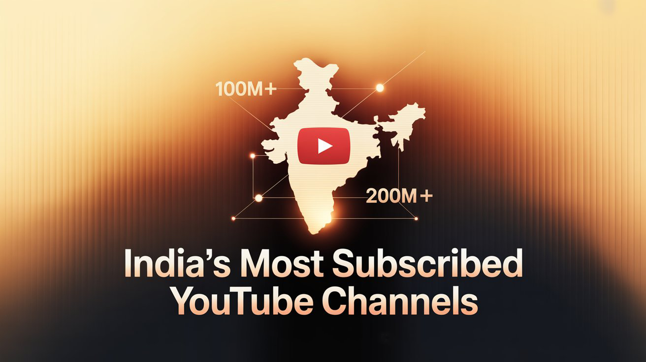 india's most subscribed youtube channel