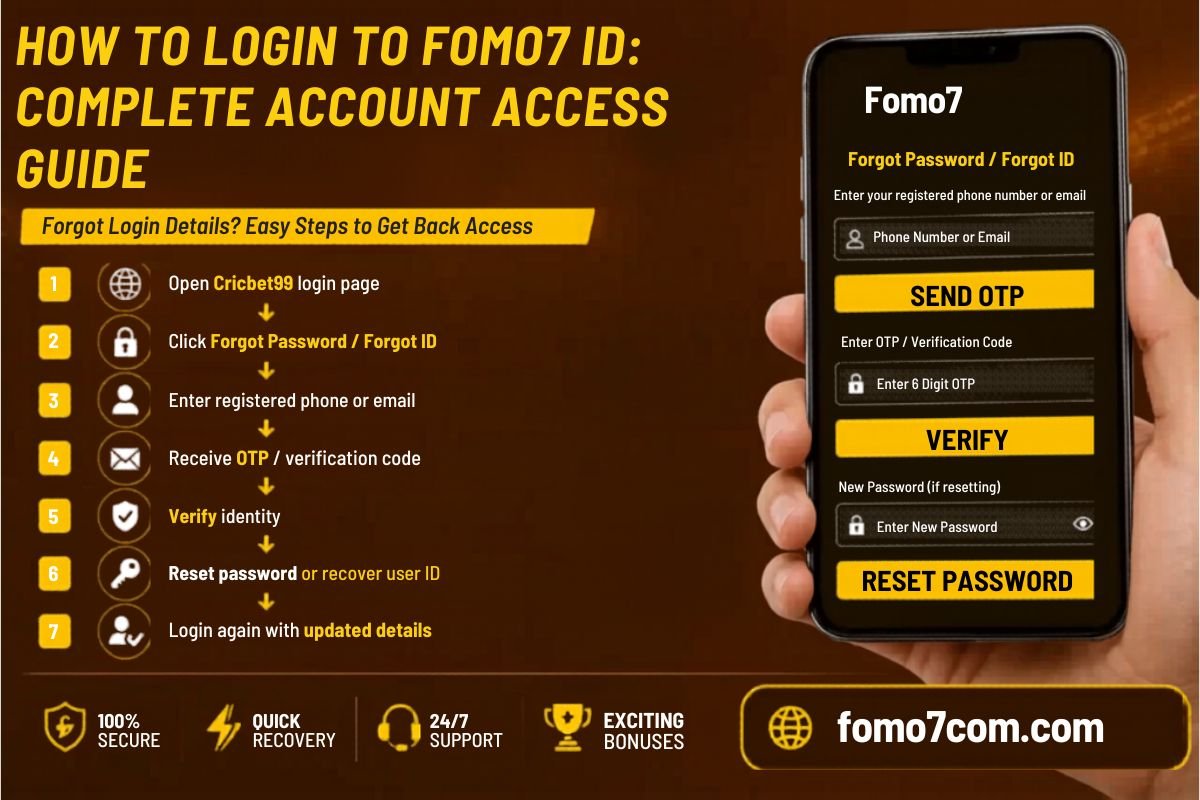 How to Login to Fomo7 ID