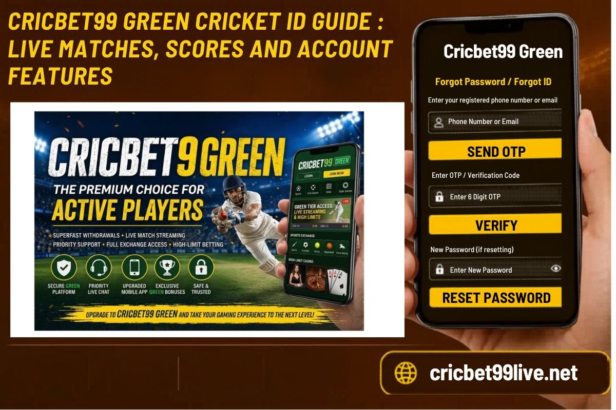 Cricbet99 Green Cricket id