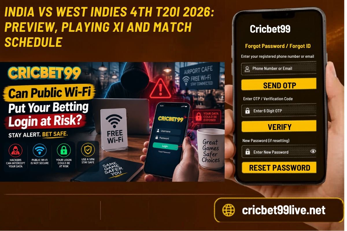 India vs West Indies 4th T20I 2026
